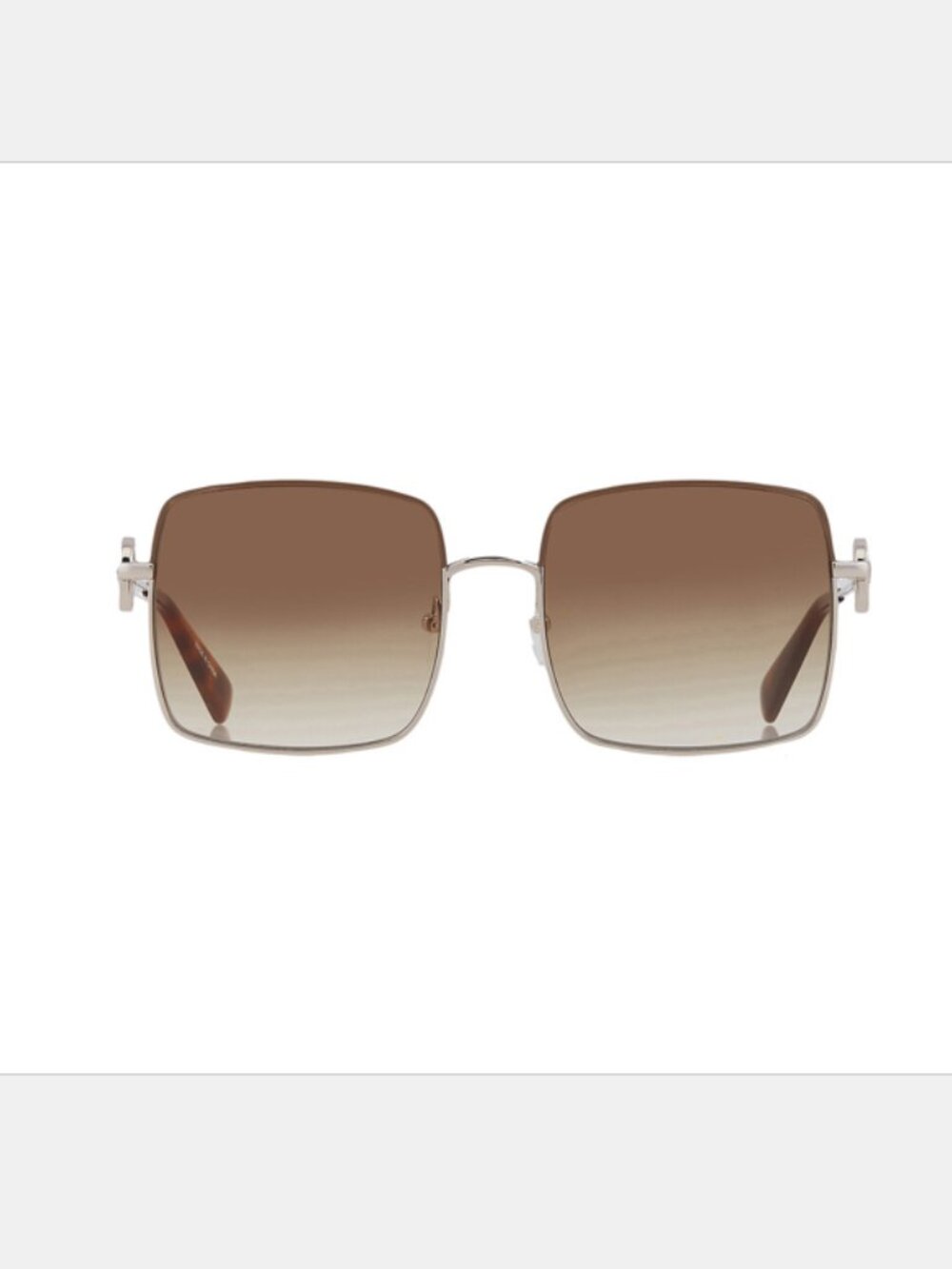 NWT Longchamp Gold Aviator Sunglasses